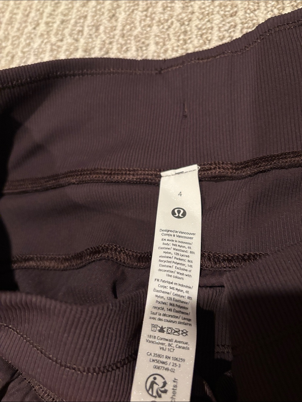 Lululemon dance studio mid rise jogger full length - Picture 4 of 4